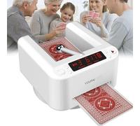Smart Automatic Poker Card Dealer - 360° Rotating Anti-Cheating Tool for Texas Hold'em, Blackjack - Universal Machine for Home Card Games