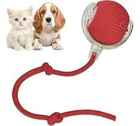 Smart Automatic Rolling Pet Balls - Active Rolling Ball with Tail for Dogs, Electric Self Moving Dog Ball, Moving Cat Toy, Chase Mate Cat Chaser Toy for Indoor Small/Medium Pet 1112