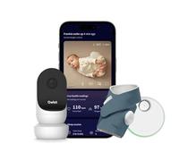 Smart Baby Monitor Duo, Dream Sock and Cam2 - Tracks & Notifies for Pulse Rate & Oxygen, Baby Health Monitor with HD WiFi Video Camera, Birth to 18 Months (Bundle, Bedtime Blue)