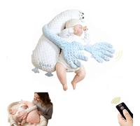 Smart Baby Soother with Realistic Patting & Warmth, Remote Patting Doll Months, Calming Aid For Newbo For 0-12 Sleep