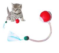 Smart Ball Cat Toy - Interactive Rolling Pet Ball, USB Rechargeable | Auto Motion Activated Play Toy for Indoor Cats, Tracking, Exercise Ball, LED Light Entertainment