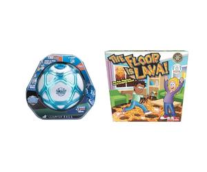 Smart Ball SBCB1B Football Gift for Boys and Girls from 6 Years Old Kick Up Counting Power Ball & The Floor is Lava! | The Fun, Physical, Lava Leaping Game | Kids Party Games | For 2-6 Players