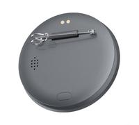 Smart Bar Badge with 1.85-Inch HD Display Supporting Image Video GIF Formats and One-Click Delete(Black)