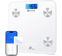 Smart Bathroom Scales Body Weight 28x28cm Bluetooth 19 Metrics