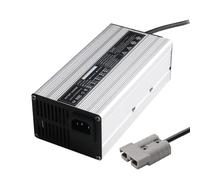 Smart Battery Charger 12V/24V/36V/48V/60V/72V 600W Forklift Batterys Chargers with Anderson Connector for Lead-Acid Batteries Charging,60V 8A Silver,Anderson 120A