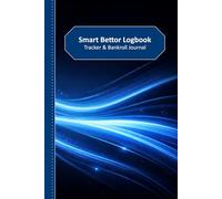 Smart Bettor Logbook Tracker & Bankroll Journal, Parlay Betting Tracker, Betting Strategy, Betting Habit Tracker