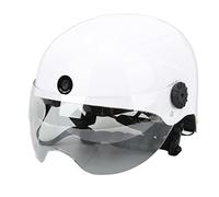 Smart Bike Bicycle Helmet, Road Bicycle Helmets, Bicycle Helmet with Wifi BT HD 1080P Front Camera 720P Rear Camera AI Voice Mobile Phone Connected