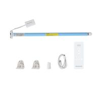 Smart Blinds Motor for 17mm/25mm/28mm Tube, Rechargeable Zigbee Roller Shade Motor, Works with Alexa & Google Home, Remote App Control, Require Tuya Zigbee Hub (Motor with 9 Channel Remote)