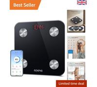 Smart Body Fat Scales, RENPHO Digital Bathroom Weight Scales Bluetooth Weighing Scale for Body Composition Analyzer with Smart App for Fitness