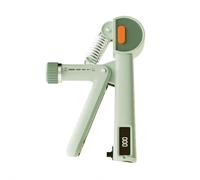 Smart Bluetooth Hand Grip Strengthener Tester, 5-60 Kg Adjustable Forearm Strengthener With Remote Control for Turn Pages, Scroll Videos, Click Video, Exercise Anytime Anywhere (Green)