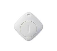 Smart Bluetooth Key Finder Featured with Global Find My Network Integration - Bag and Luggage Tracker(White)