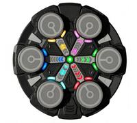 Smart Bluetooth Music Boxing Machine with LED & Music Sync - Wall Mounted Punching Target for Adults, 5 Speed 3 Modes Rhythm Training Equipment for Home Gym Fitness - Includes Boxing Gloves