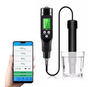 Smart Bluetooth Portable Dissolved Oxygen Meter, 0.0-30.0 Digital Dissolved Oxygen Meter, High Precision, Dissolved Oxygen Tester, For Water Quality Analysis, ATC Digital Oxygen Sensor, Fish Tank Mete