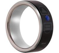 Smart Bluetooth ring. Control short video flips and like video. Read ebooks. Selfie phone remote control, music switch, magnetic charge. Compatible with NFC,ipx8. (8#)