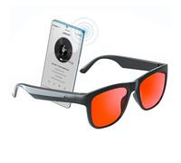 Smart Bluetooth Sunglasses with Speakers, Polarized Lens, Touch Control, Open Ear Music, Hands-Free Audio Sunglasses for Outdoor Activities
