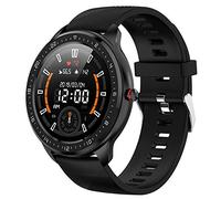 Smart Bluetooth Watch 1.3 inch Touch Screen Waterproof Sport Smartwatch Fitness Activity Trackers with Heart Rate Sleep Monitor Pedometer for Android iOS (A)
