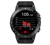 Smart Bluetooth Watch Outdoor Fitness Tracker IP67 Waterproof Sports Watches with Blood Pressure Heart Rate Sleep Monitor GPS Calorie Pedometer Stopwatch Compass (Black)