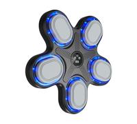 Smart Boxing Machine - Music Punching Target With LED Lights For Home Training | Wireless Boxing Equipment For Kids & Adults | Wall Mounted Trainer Gym, Office