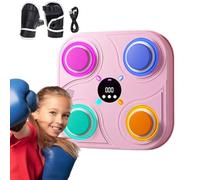 Smart Boxing Machine: Smart Music Boxing Pad, Interactive Smart Boxing Machine | Wall Mounted Adorable Boxing Reaction Target, Exercise Boxing Pad