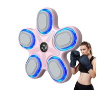 Smart Boxing Punching Machine - Wall Mounted Musical Boxing Trainer Electronic Wall Mounted Reflection Equipment | Fitness Boxing House In The Gym With LED Lights, Exercise Device