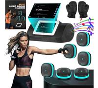 Smart Boxing Training Machine with Data Tracking, Adjustable Speed & Multiple Targets for Home Gym Fitness