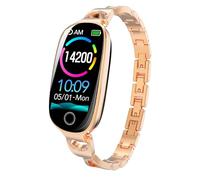 Smart Bracelet Fitness Tracker Watch Step Counter Pedometer Women Heart Rate Monitor Sleep Tracker with Steps Distance Calories Counting Compatible with Android iOS