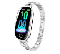 Smart Bracelet Fitness Tracker Watch Step Counter Pedometer Women Heart Rate Monitor Sleep Tracker with Steps Distance Calories Counting Compatible with Android iOS