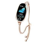 Smart Bracelet Fitness Tracker Watch Step Counter Pedometer Women Heart Rate Monitor Sleep Tracker with Steps Distance Calories Counting Compatible with Android iOS
