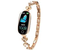 Smart Bracelet Fitness Tracker Watch Step Counter Pedometer Women Heart Rate Monitor Sleep Tracker with Steps Distance Calories Counting Compatible with Android iOS