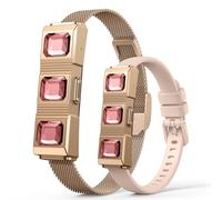 Smart Bracelet for Women, Wearable Activity & Fitness Tracker Band, 24/7 Sleep Tracker, All-Day Continuous Heart Rate Blood Pressure Stress HRV Monitor, 170+ Sport Modes Smart Wristband with 2 Bands