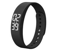 Smart Bracelet - Waterproof Durable Tracker | Step Counter, Heart Rate Monitor, Pedometer Tracker, Calorie Burn Analysis for Running, Gym Exercise, Student, Men, Women, Workout Companion, Assistant