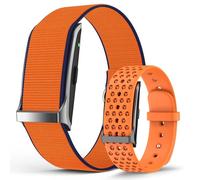 Smart Bracelet, Wearable Activity & Fitness Tracker Band, 24H Sleep Tracker, All-Day Continuous Heart Rate Blood Pressure Stress HRV Monitor, 120+ Sport Modes Smart Wristband with 2 Bands, Free APP