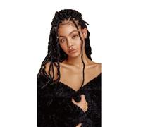 Smart Braid VIVITRESS- Curly Faux Locks 24" Inch (2 Dark Brown)