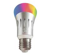 Smart Bulb, Smart Bulb, WiFi E27 RGB, RGB+W 7W, Echo Alexa, Google Home, Adjustable Light, Compatible iOS Android App Smart Life, 16 Million Colors, RS Smart Home, LED