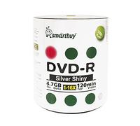 Smart Buy 300 Pack Dvd-r 4.7gb 16x Shiny Silver Blank Data Video Movie Recordable Media Disc, 300 Disc 300pk