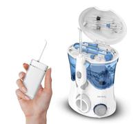 Smart Buy: Aquapik® Pro Desktop Dental Irrigator + Aquapik® Mini in One Pack | Save and Care for Your Oral Health at Home and Travel | Covers Different Oral Needs | Premium Care