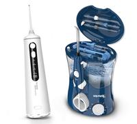 Smart Buy: Aquapik® PRO Desktop Dental Irrigator + Aquapik® Travel in One Pack | Save and Care for Your Oral Health at Home and Travel | Covers Different Oral Needs | Premium Care