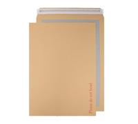 SMART BUYS Hard Board Back Envelopes - Cardboard Backed with Peel & Seal Strip - Rigid Do Not Bend Envelopes for Mailing, Shipping & Storing Documents (100, A3 Paper-C3 (457mm x 324mm))