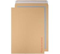 SMART BUYS Hard Board Back Envelopes - Cardboard Backed with Peel & Seal Strip - Rigid Do Not Bend Envelopes for Mailing, Shipping & Storing Documents (25, A6 Paper-C6 (162mm x 114mm))