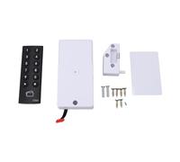 Smart Cabinet Password Lock, Electronic Touch Keypad, Black - High Sensitivity, Alarm Function, Suitable for Locker and File Cabinet Security