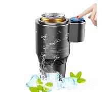 Smart Car 2-in-1 Cup Holder With Quick Heating and Cooling for Coffee, Baby Bottles, Tea and Drinks - Beverage Tumbler Warmer