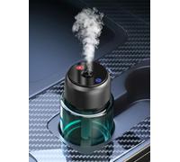 Smart Car Air Freshener Diffuser with 160ml Oceann Scent, Lasts 9-12 Months, Auto On/Off, Built-in Battery, Starry Sky Light, Ultrasonic Atomiser, 3 Modes, BJ 047