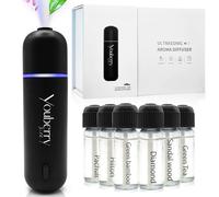 Smart car air freshener, Smart car diffuser, air freshener with 6 aroma oils, rechargeable aroma Diffuser