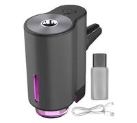 Smart Car Air Freshener - Vent Clip Intelligent Oil Diffuser Rechargeable | Ultrasonic Atomizer Automotive Aromatherapy Spray for SUV, Caravan