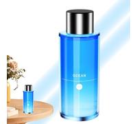 Smart Car Air Freshener with Starry Projection - 50ml Diffuser with 6-Month Fragrance, RGB Music-Sync Lights, Auto On/Off, 3 Spray Modes, 1000mAh Battery (Shangri-La) (Oceann Refill liquid)