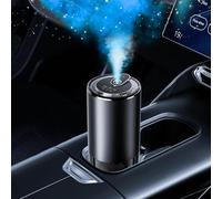 Smart Car Air Freshener with Starry Projection - 50ml Diffuser with 6-Month Fragrance, RGB Music-Sync Lights, Auto On/Off, 3 Spray Modes, 1000mAh Battery (Shangri-La) (Oceann)