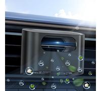 Smart Car Air Purifier Ionizer - Compact, Filter-Free Odor Eliminator for Smoke, Pet Odors and VOCs, Auto On/Off, Silent Operation, Universal Vent Clip Air Freshener for Car, Home, Office Use by Yakry