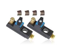 Smart Car Battery Disconnect Switch,2Pcs Remote Battery Disconnect Lsolator,Battery Power Cut Master Switch Quick Battery Kill Switch,12V-24V Universal Battery Terminal Anti-Leakage Switches