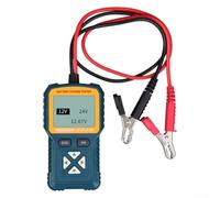 Smart Car Battery Tester Tool for 12V 24V Vehicles Measuring Capacity Internal Resistance and Start Performance