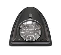 Smart Car Freshener Diffuser Clock System Natural Aromatherapy -Up Display Black